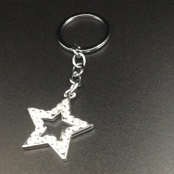 SuperStar Rhinestone Keychain - Picture 1 of 4